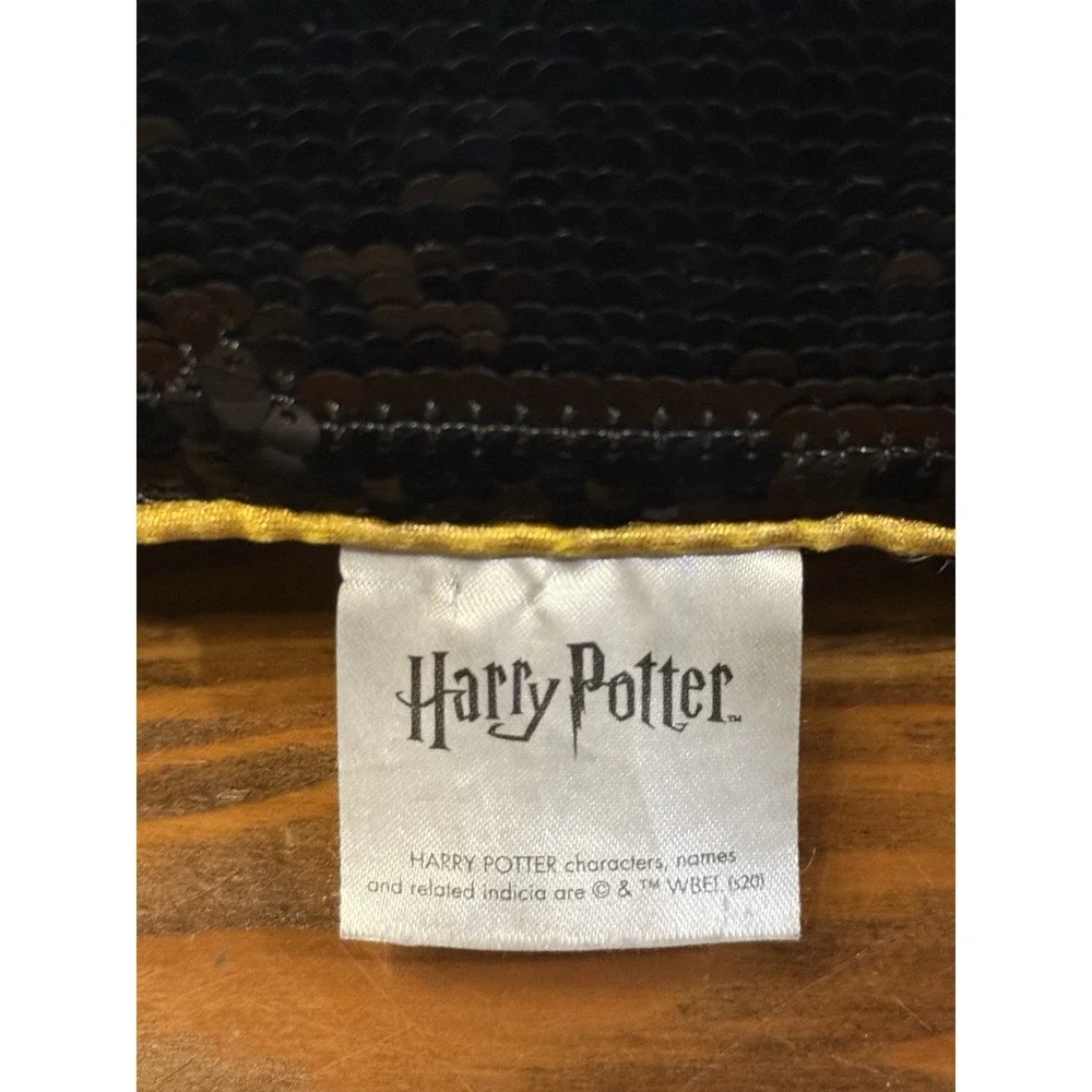 Harry Potter Changing Reversible Sequin Throw Pillow Platform 9 3/4 Spectacles